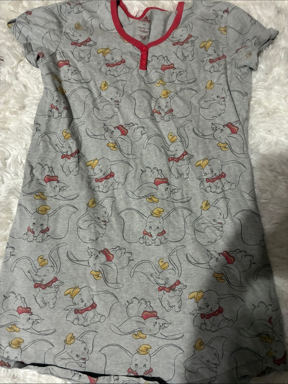 Disney dumbo sleep shirt/gown xs